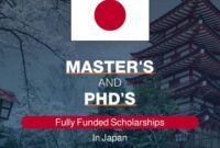 Government japanese scholarship positions