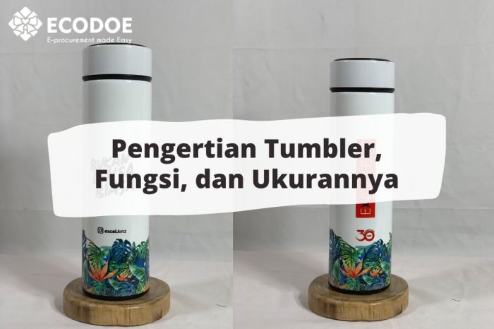 Tumbler artinya dalam bahasa indonesia