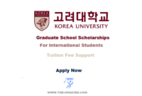 Korea university graduate scholarship s3 1