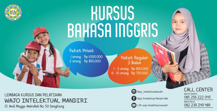 Kursus bahasa inggris ciledug