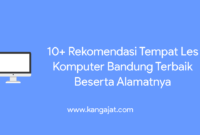 Daftar tempat kursus komputer di bandung