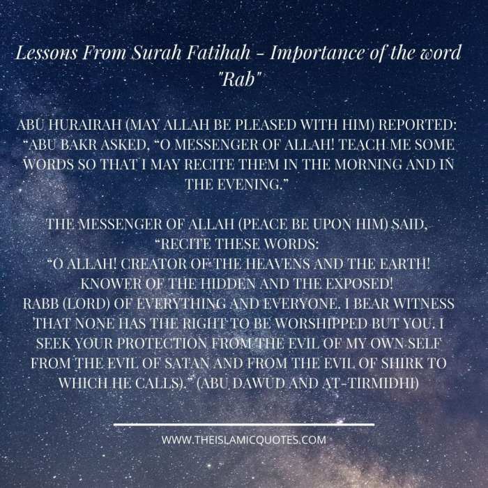 Sejarah diturunkannya surat al fatihah