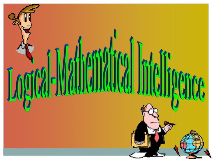 Mathematical logical intelligence multiple intelligences gardner howard ppt powerpoint presentation slideserve