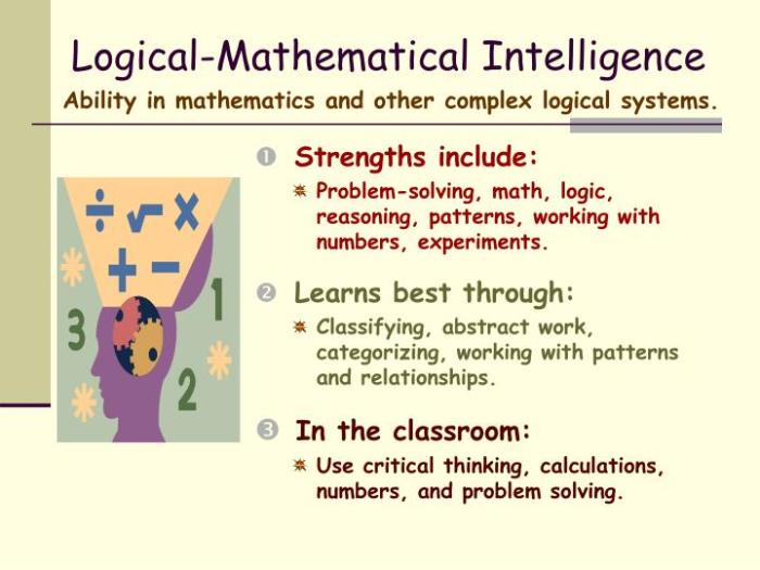 Aspek inteligensi manakah yang berkaitan dengan minat matematika