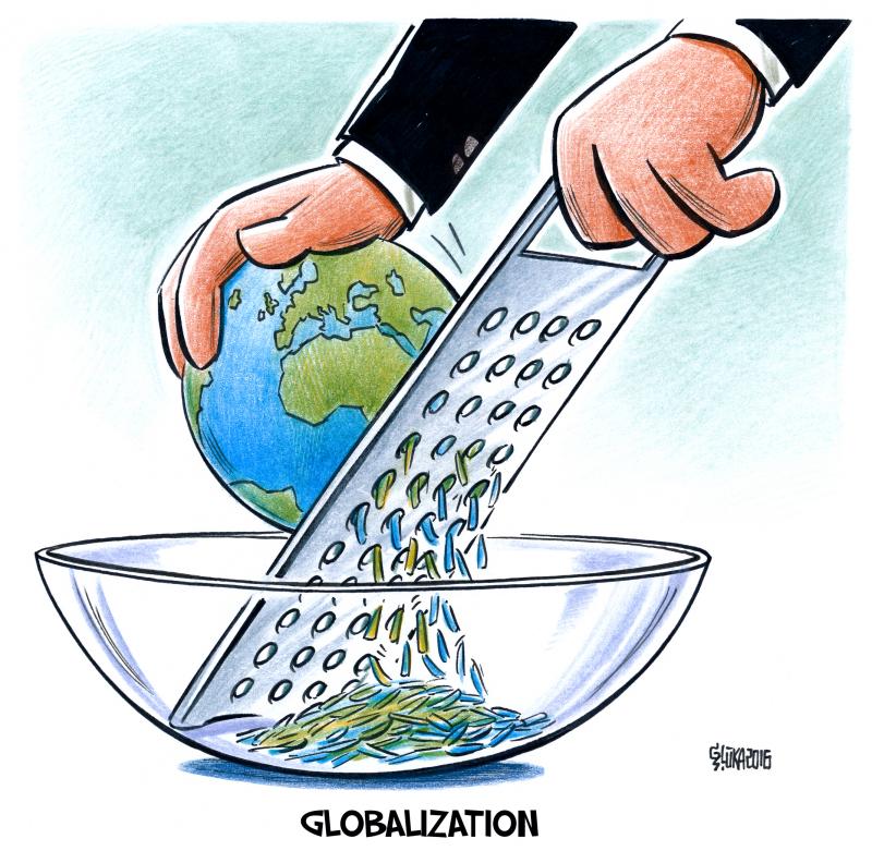 Globalisation globalization negative impacts world modern countries imperialism rich poor painting economic convergence financial growth social cure