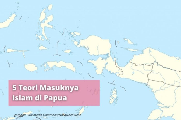 Berdasarkan bukti sejarah islam sudah masuk ke papua