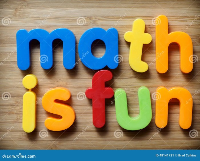 Math fun kids word font rainbow illustration vectors sliding clipart dreamstime illustrations