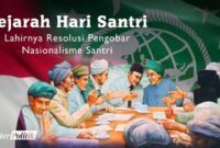 Sejarah santri dalam kemerdekaan indonesia