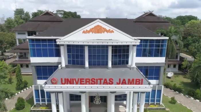 Universitas apa saja yang ada di jambi