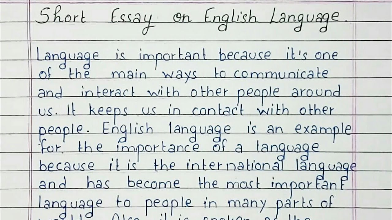 Contoh karyatulis tentang tempat kursus bahasa inggris