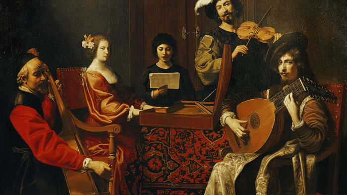 Kuijl gerard 1651 muziek rijksmuseum gezelschap baroque schilderij musician berklee afkomstig