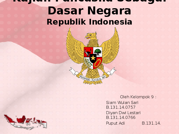 Pancasila hakikat pendidikan nilai