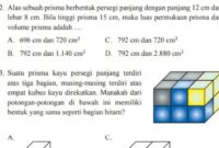 Soal pat matematika kelas 8 semester 2 kurikulum 2013 doc