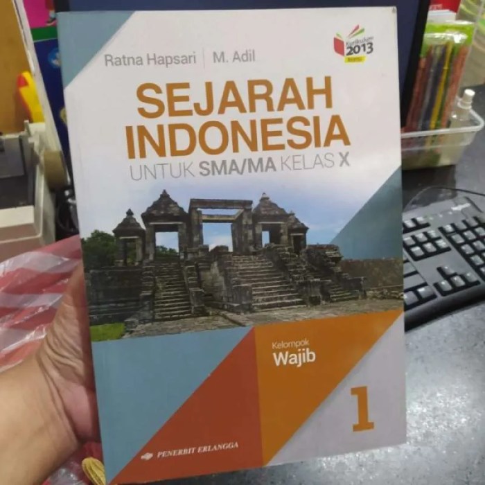 Buku sejarah indonesia penerbit erlangga kelas 10