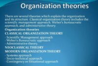 Organization theory origins