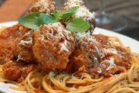 Meatballs spaghetti history perfect make escoffieronline