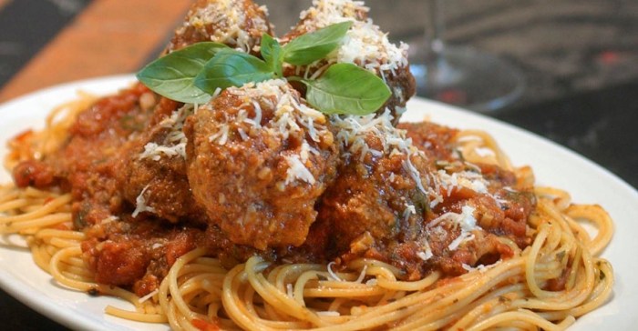 Meatballs spaghetti history perfect make escoffieronline