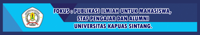 Logo universitas kapuas sintang