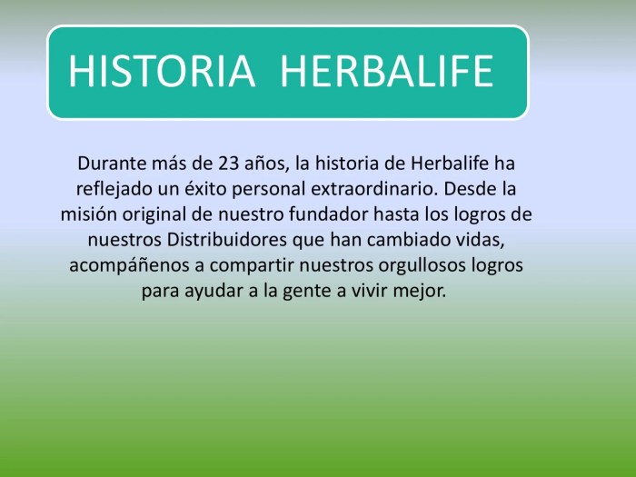 Sejarah herbalife di indonesia