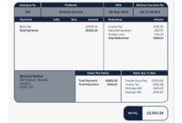 Payslip salary expat mw gross