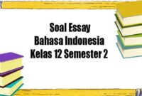 Soal essay sejarah indonesia kelas 12 semester 1