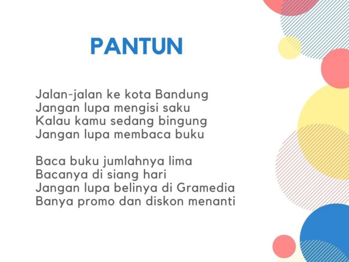 Berbalas pantun yang tema pembangunan beserta dua contoh