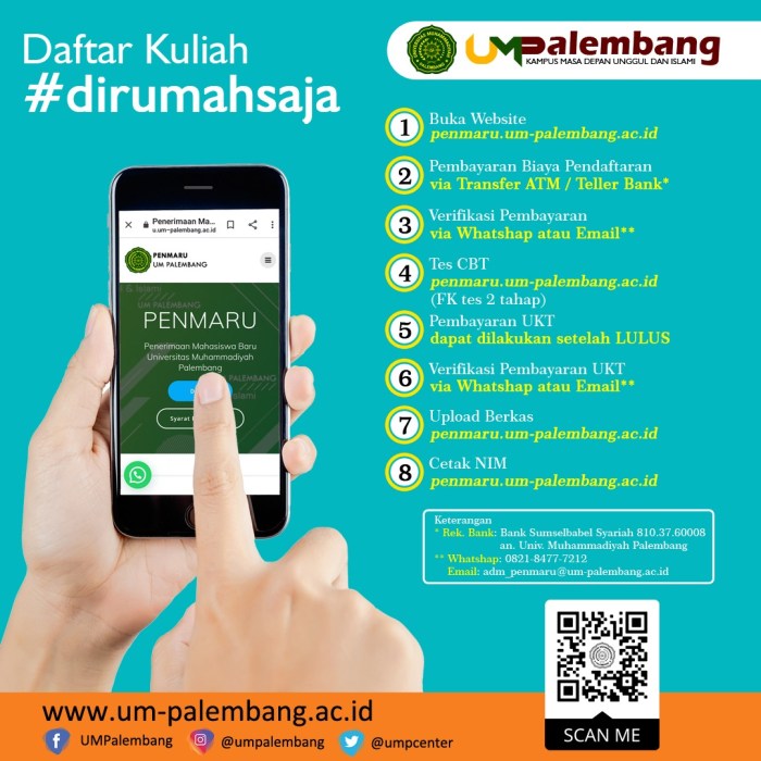 Mahasiswa palembang simak orang