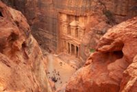 Petra city ancient jordan history place travel adventure grand timeline people