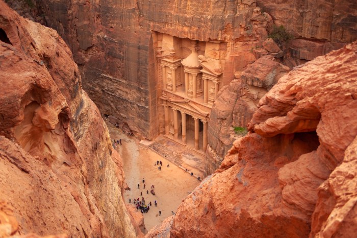 Petra city ancient jordan history place travel adventure grand timeline people