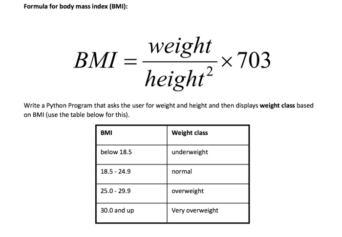 Calculate bmi measure calculator calc inches