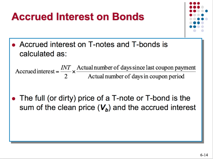 Interest bond accrued calculate wikihow