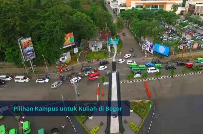 Universitas yang ada di bogor