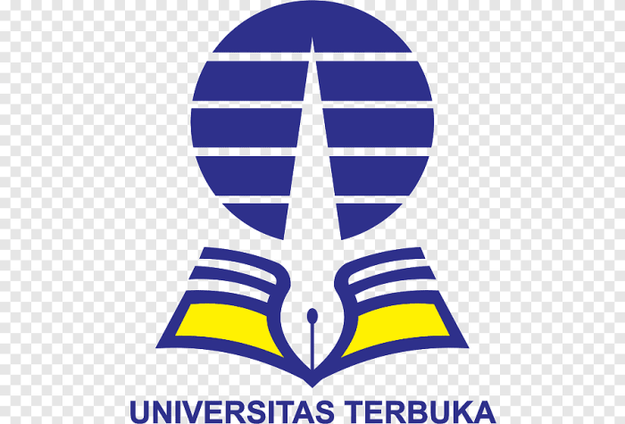 Logo universitas terbuka hd