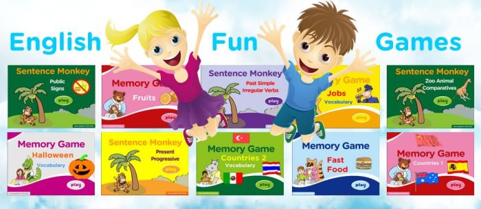 Game untuk belajar bahasa inggris