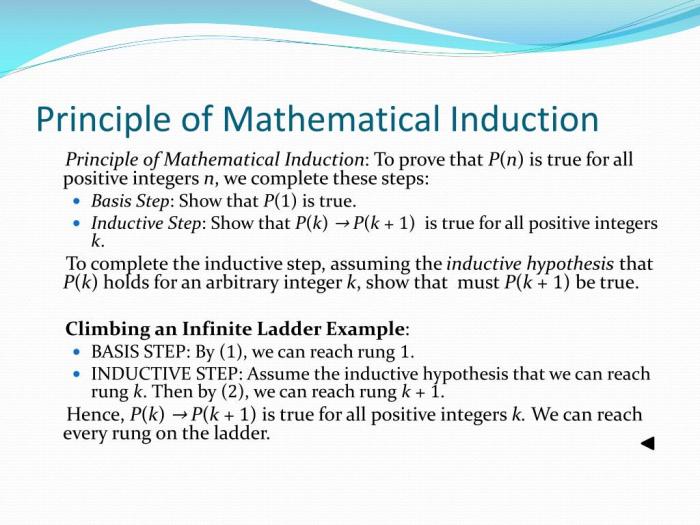 Induction mathematical inductive example hypothesis step base case continued second show ppt powerpoint presentation assume slideserve