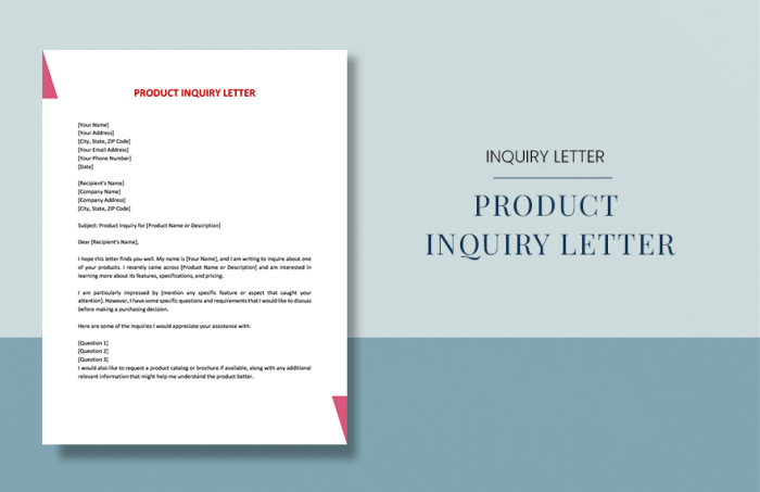 Contoh inquiry letter bahasa inggris