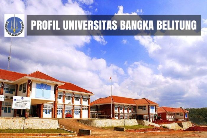 Jurusan universitas bangka belitung