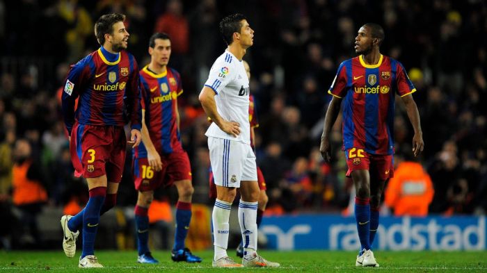 Sejarah real madrid vs barcelona 11 1