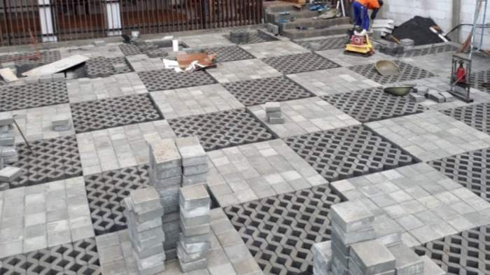 Cara menghitung kebutuhan paving block