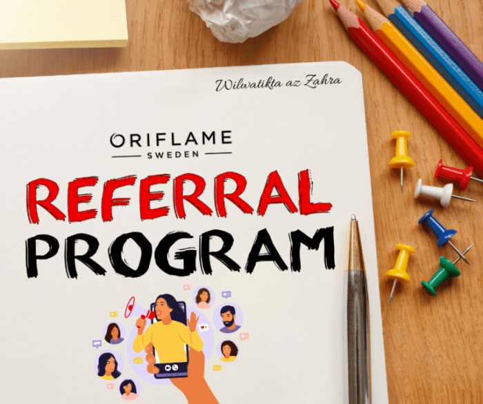 Cara menghitung referral bonus oriflame