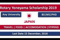 Beasiswa s1 s2 dan s3 di jepang dari rotary yoneyama