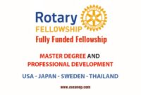 Beasiswa s2 dan sertifikat profesional dari rotary peace fellowships