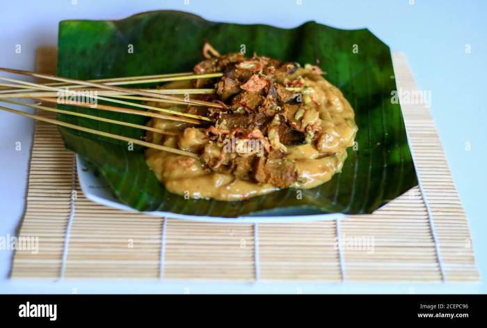 Padang satay spices indonesian characteristic aroma