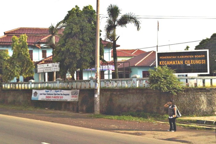 Sejarah cileungsi bogor