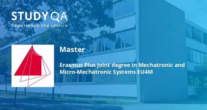 Erasmus mechatronic engineering eu4m s2 1