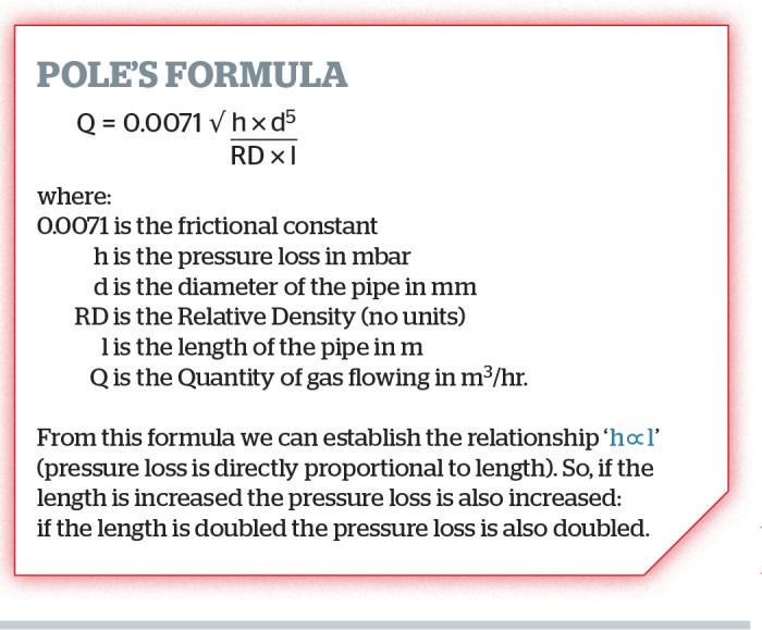 Pipe calculations