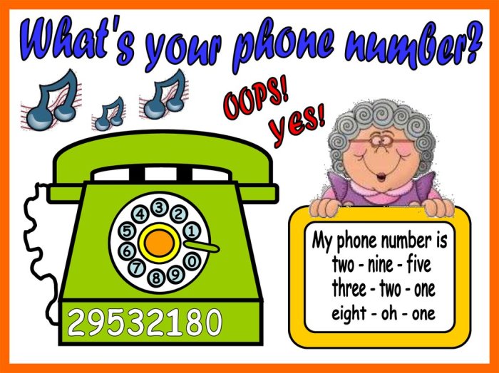 Phone number meaning