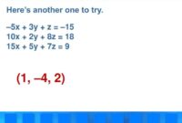 Contoh soal dan jawaban sistem persamaan linear tiga variabel