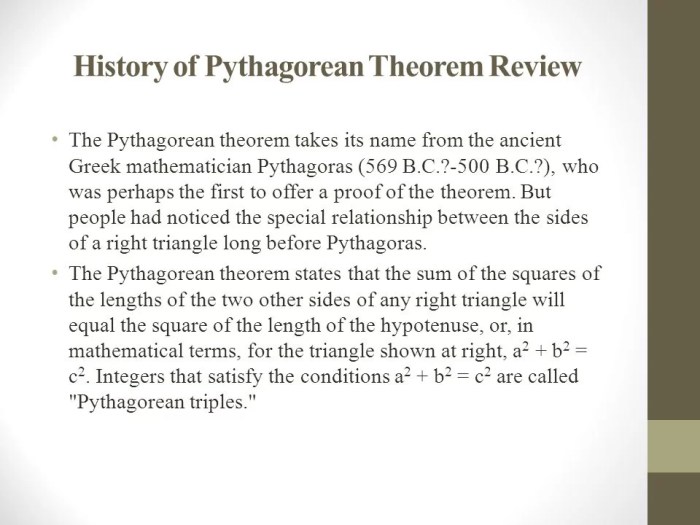 Sejarah teorema pythagoras