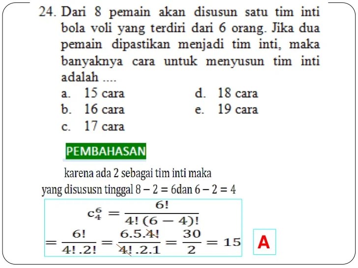 Contoh soal unbk matematika smk beserta pembahasannya